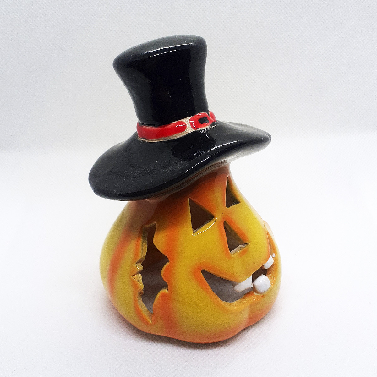 Декор Тыква Helloween Хеллоуин керамические подсвечники светильники - фото 2 - id-p1810277422