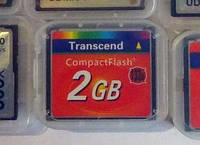 Карта памяти Compact Flash 2GB Transcend 133X