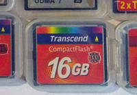 Карта памяти Compact Flash 16GB Transcend 133X