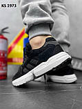 Чоловічі кросівки Adidas XZ Torison Black/White, фото 6