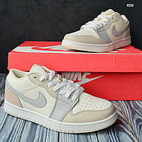 Світлі кроссівки жіночі Nike Air Jordan 1 Retro. Взуття для дівчат Найк Аір Джордан 1., фото 7