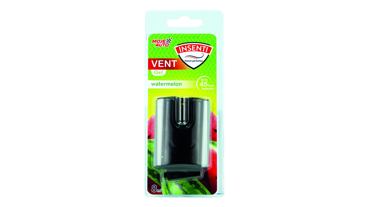 Ароматиpизатор на дефлектор гелевий MOJE AUTO Insenti Vent Gel Watermelon 8мл 15-554