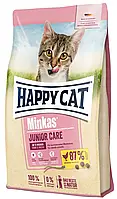 Happy Cat Minkas Jun Care сухой корм для котят с птицей, с 13-й недели жизни, 0,5 кг
