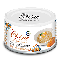Вологий корм Cherie Urinary Care Chiken & Pumpkin для котів зі шматочками курки та гарбуза, 80г.