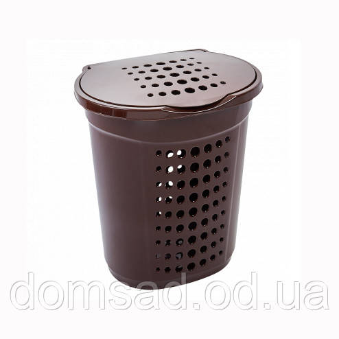 Кошик для білизни 60 л Коричневий, Алеана