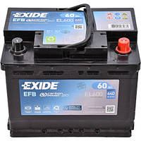 Акумулятор 60Ah-12v Exide EFB (242х175х190), R, EN640