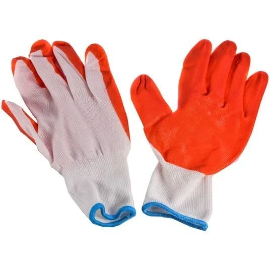 Купить Перчатки рабочие прорезиненные нейлон повышенной прочности, цена ...