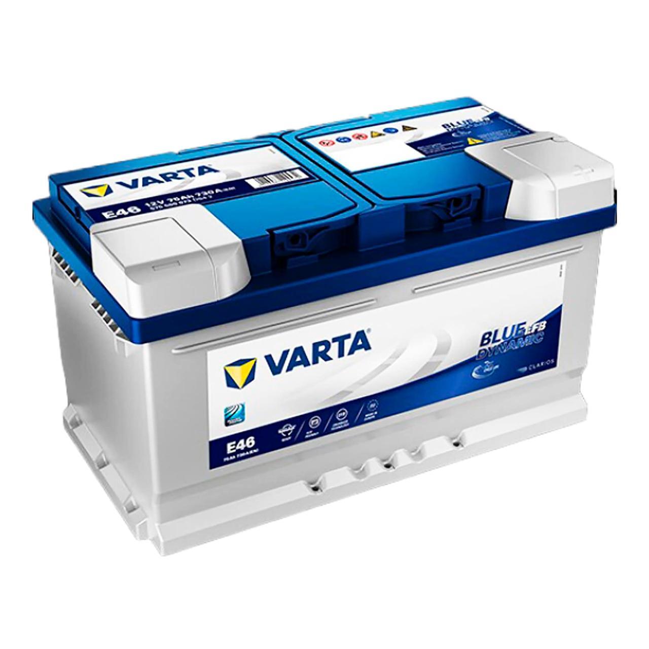 Купити Акумулятор 75Ah-12v VARTA BD EFB (315х175х175), R, EN730, ціна ...