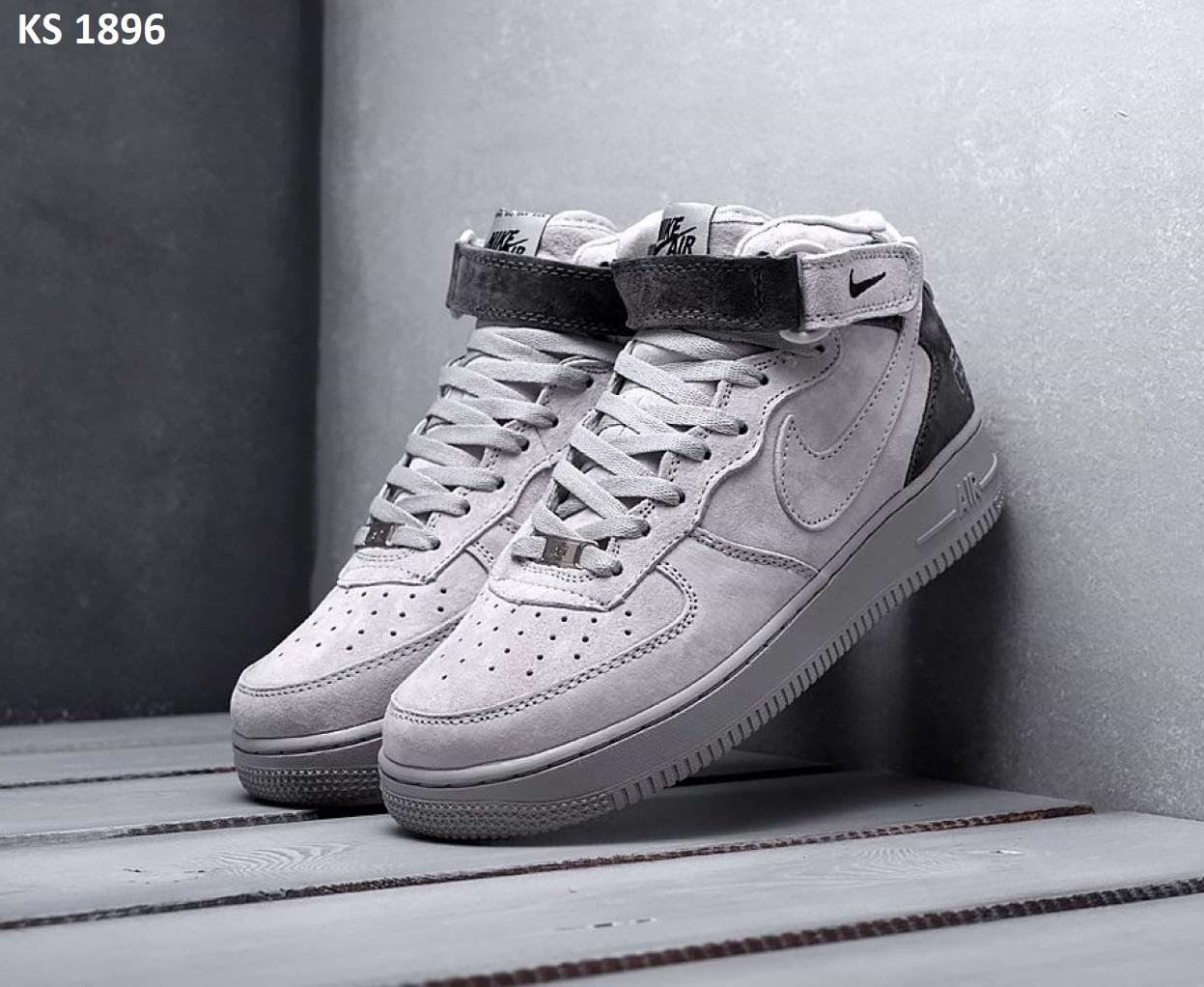 Nike Air Force 1 Mid X Reigning Champ Gray ID