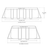 Каркасний басейн Intex 26356 (549х274х132 см) (4000 л/год, драбина, тент, підстилка), фото 10