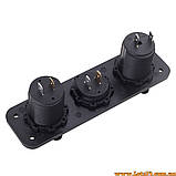 Авто панель приладів прикурювач USB розетка в авто прикурювач для машини вольтметр автомобільний, фото 5