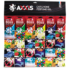 Ароматизатор AXXIS "MIX BLISS" планшеті 24шт (8 ароматів)