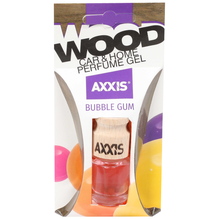 Ароматизатор AXXIS "Wood Duos" Bubble gum 5ml