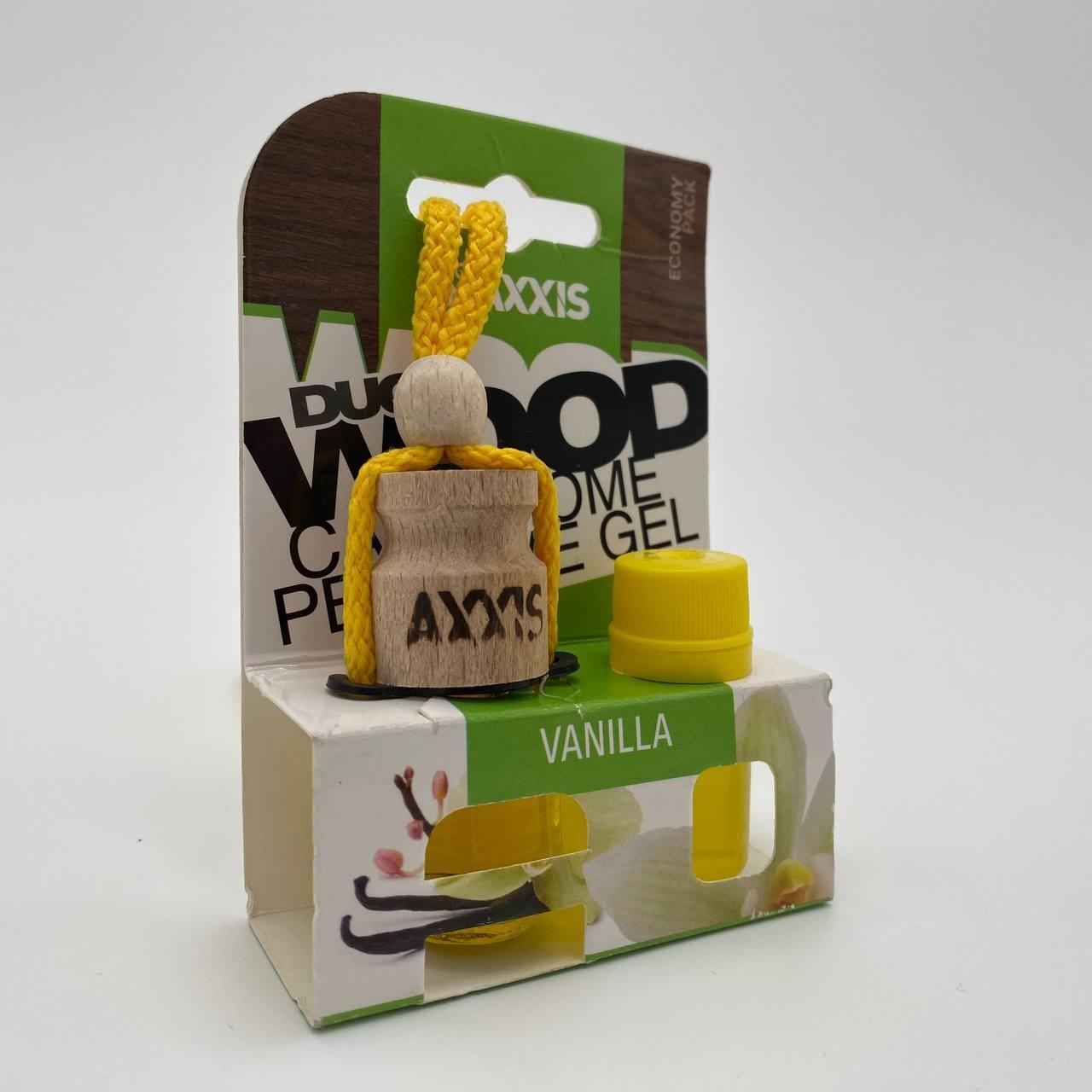 Ароматизатор AXXIS "Wood Duos" Vanilla 5ml (уп.60 шт/ ящ.240шт)