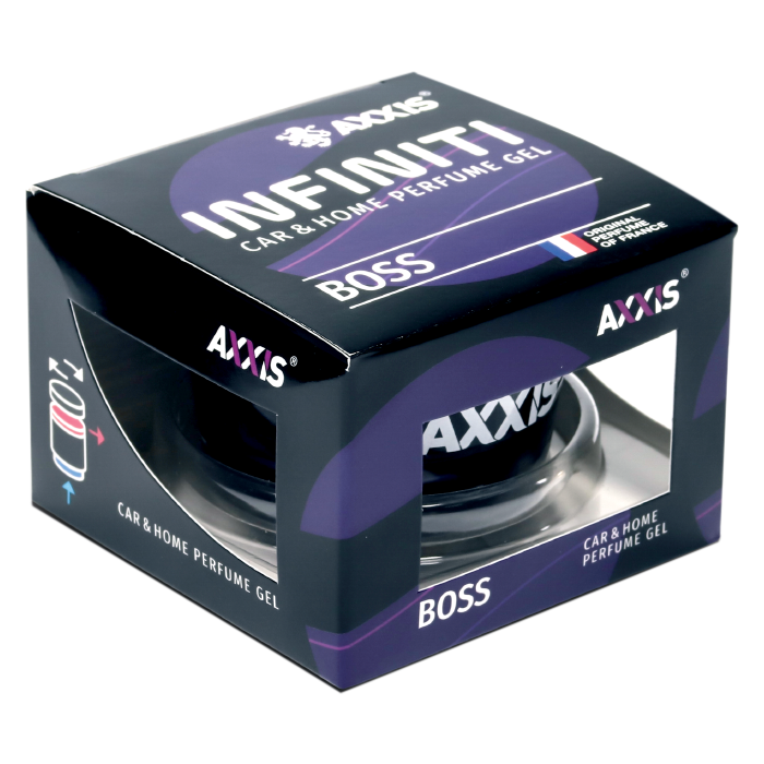 Ароматизатор AXXIS PREMIUM "Gel Infiniti" Boss (уп.16шт/ящ.48шт) 50ml