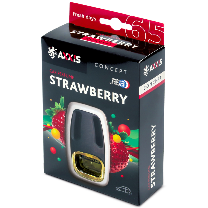 Ароматизатор AXXIS на дифлектор "Concept" Strawberry 8ml (уп.24шт/ ящ.96шт)
