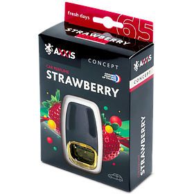 Ароматизатор AXXIS на дифлектор "Concept" Strawberry 8ml (уп.24шт/ ящ.96шт)