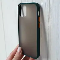 Чохол матовий Shadow Matte Case (PC+TPU) iPhone 11 pro forest green