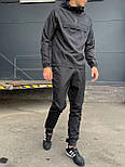 Спортивний костюм чоловічий демісезонний весна-осінь комплектом (анорак + штани). Живе фото, фото 4