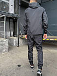 Спортивний костюм чоловічий демісезонний весна-осінь комплектом (анорак + штани). Живе фото, фото 2