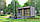Modulare Sauna 4,0x2,75m mit Panoramafenster Gartensauna-23 von Thermowood Production, фото 4