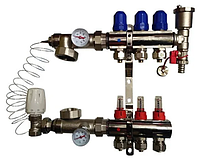 Колектор kr на 3 контури в зібраному вигляді (Чехія) 3