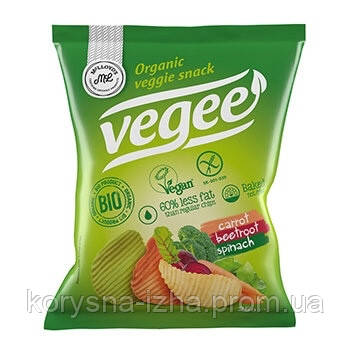 Чіпси картопляні Vegee органічні, 25 г