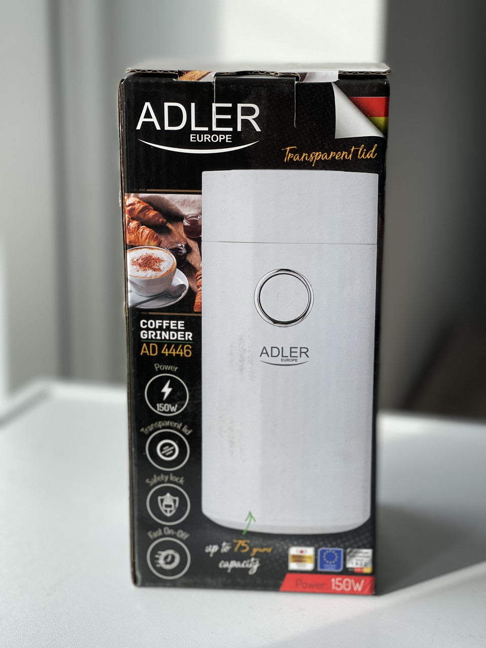 Кавомолка Adler AD 4446ws Польща