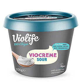 Сметана веганська рослинна Viocream 500мл Violife
