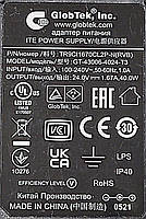 Блок живлення GlobTek 40W 24V=1.67A 5.5x2.5мм (GT-43006-4024-T3) Б/В, фото 5