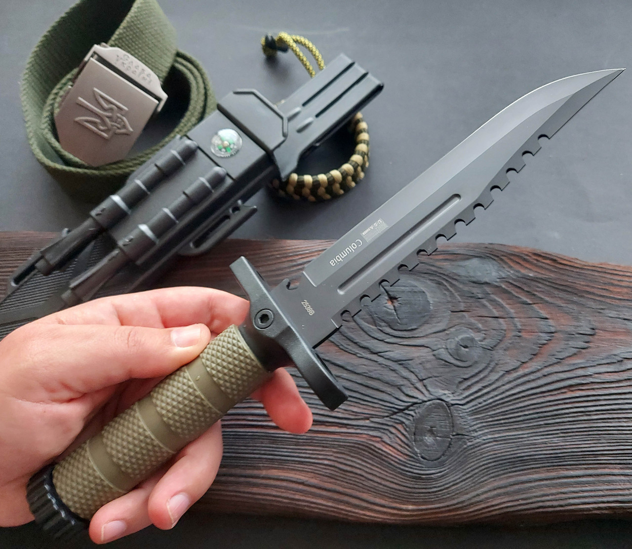 Купить Тактический нож охотничий Columbia армейский тактический нож для ...