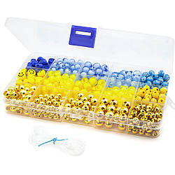 Набір для виготовлення прикрас №6 17,3х10х2,2см 15 відділень ±139 г (±600 шт.)