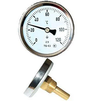 Аналоговий термометр (штуцер) для котлів (твердопаливні, газові)