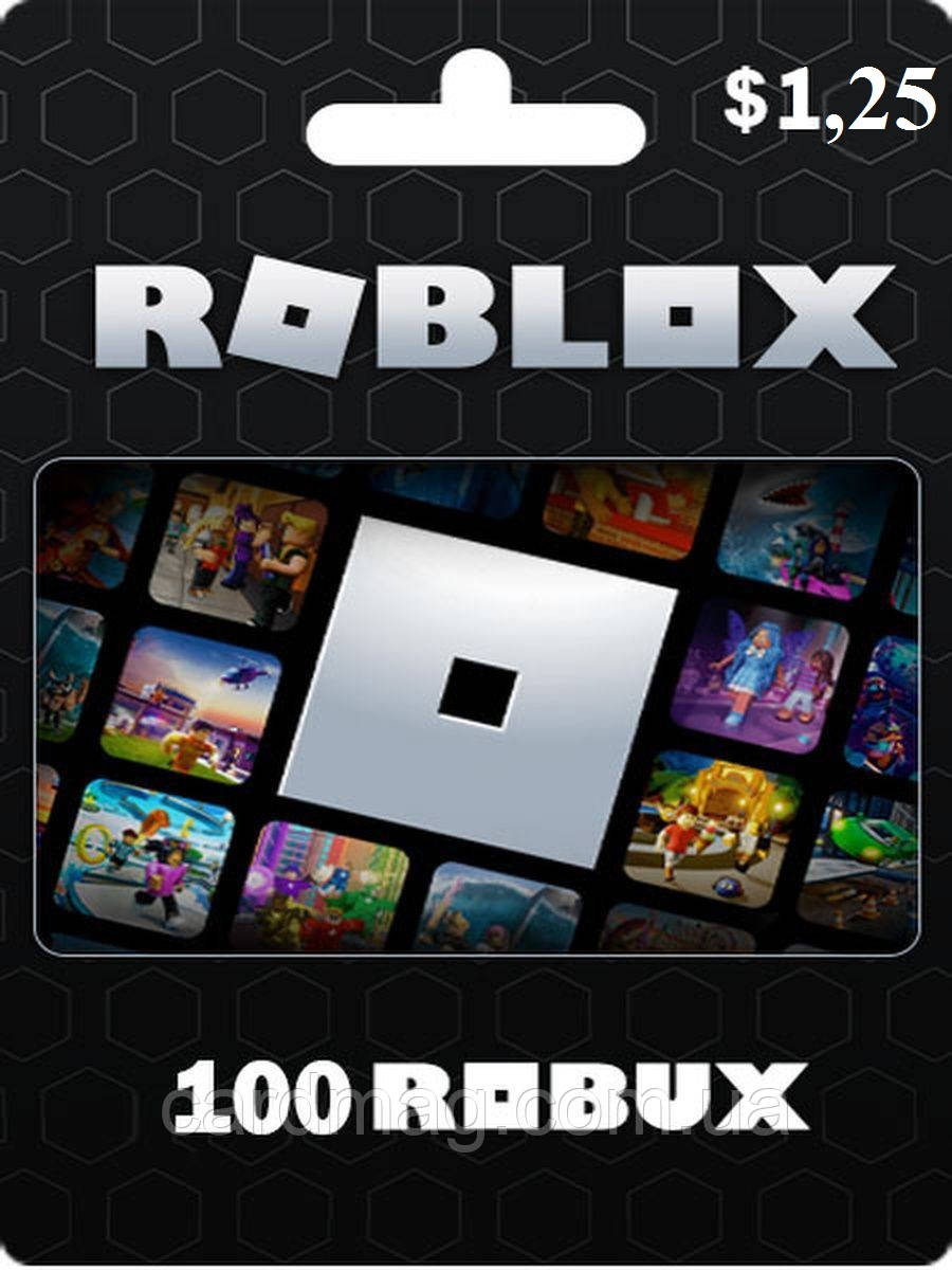 Roblox 1,25$ Gift Card | 100 Robux (ID#1809849029), цена: 200 ₴, купить ...