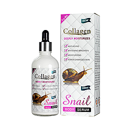 Сироватка для тіла зволожуюча Collagen Snail 100 мл PM6926