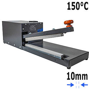 Настільний зварювач постійного нагріву 10х300мм Ручний пайщик готових пакетів ПР-300 Єврошов 10 мм