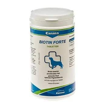 Вітаміни для собак Canina Biotin Forte для шкіри та вовни 210 таблеток 700 г