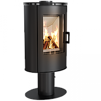 Сталева піч-камін Kratki KOZA AB S/N/DR (8,0 кВт)