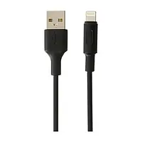 Кабель Hoco X25 Soarer, Lightning-USB, Black, довжина 1 м, BOX