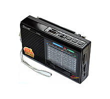 Радіоприймач багатодіапазонний GOLON RX-6622, FM/AM/SW(1-7), USB/microSD, mp3, акумулятор Li-Ion 14500