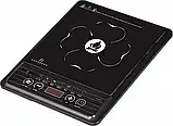 Плита індукційна настільна одна конфорка EB-62226 2000 Вт Портативна одноконфоркова електроплита, фото 5