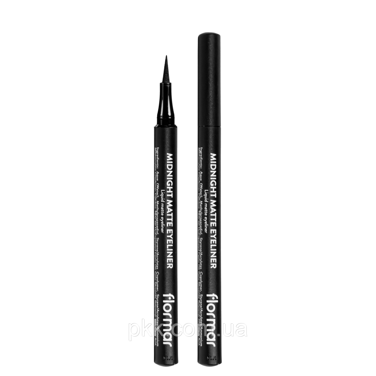 Підводка лайнер Flormar Midnight Matte Eyeliner ультрачорна матова