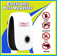 Електронний відлякувач комах Electronic Pest Repeller, Антеноскітний знищувач комарів і мошок,ONY