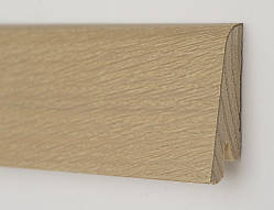 Плінтус дерев'яний шпонований Ключук Дуб Бейліз Rustique 60,80х19х2200мм