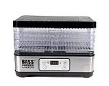 Сушарка для овочів та фруктів Bass Polska BH10603 з регульованими лотками 300 Вт, фото 3
