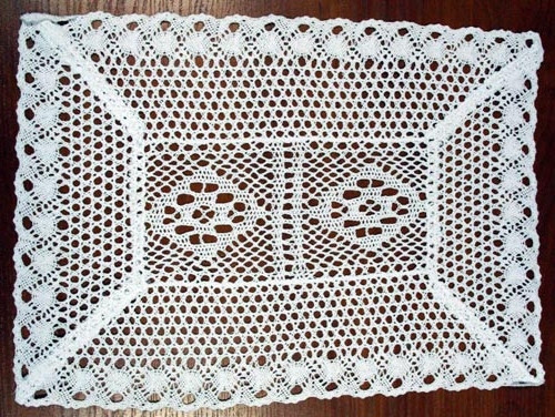 Серветка "Ошатна 2"  30*40 см DL21012673-2 біла