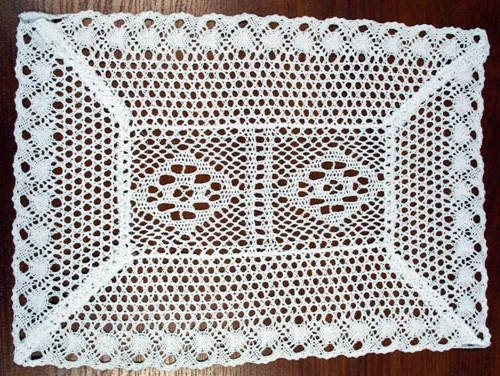 Серветка "Ошатна 2" 30*40 см DL21012673-2 біла, фото 1