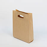 Великодні пакети подарункові "Великодній Злодій" 220*75*325 мм Пакети з вирубними ручками Паперовий пакет банан, фото 2