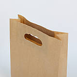 Великодні пакети подарункові "Великодній Злодій" 220*75*325 мм Пакети з вирубними ручками Паперовий пакет банан, фото 3