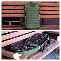 Рюкзак медичний, рюкзак медика тактичний, рюкзак для військового парамедика, рюкзак для бойового медика, санітара, рятівника Олива
